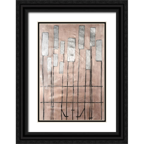 Clavichord I Black Ornate Wood Framed Art Print with Double Matting by Willett, Michael