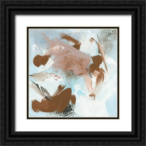 Free as Air VI Black Ornate Wood Framed Art Print with Double Matting by Wang, Melissa