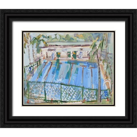 Hawaii I Black Ornate Wood Framed Art Print with Double Matting by Ferrell, Erin McGee