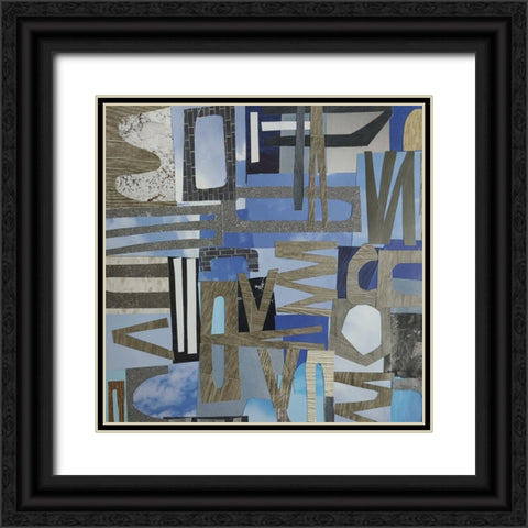 Skies Over the Loire Valley I Black Ornate Wood Framed Art Print with Double Matting by Good, Coco