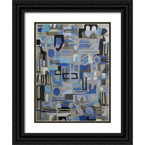 Skies Over the Camargue III Black Ornate Wood Framed Art Print with Double Matting by Good, Coco