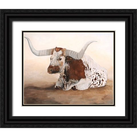 Feeling Peaceful II Black Ornate Wood Framed Art Print with Double Matting by Winkler, Kathy