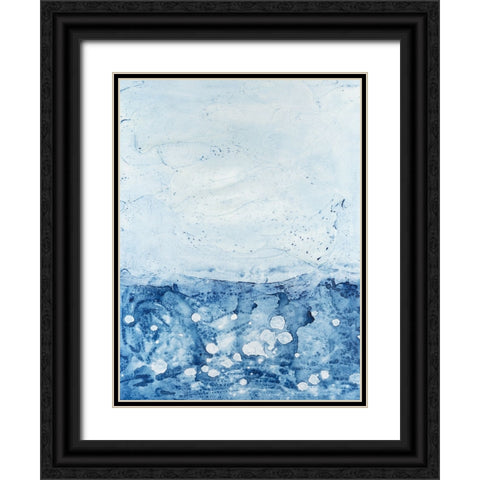 Stonewashed I Black Ornate Wood Framed Art Print with Double Matting by Willett, Michael