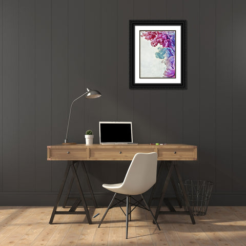 Cotton Candy Clouded Water I Black Ornate Wood Framed Art Print with Double Matting by Aldridge, Ashley