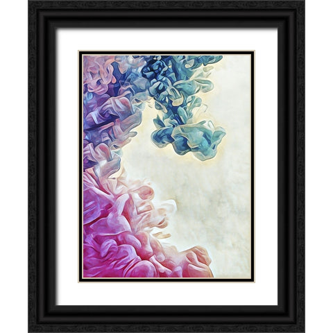 Cotton Candy Clouded Water II Black Ornate Wood Framed Art Print with Double Matting by Aldridge, Ashley