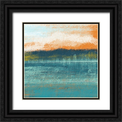 Coastal Dream III Black Ornate Wood Framed Art Print with Double Matting by Arctic Frame