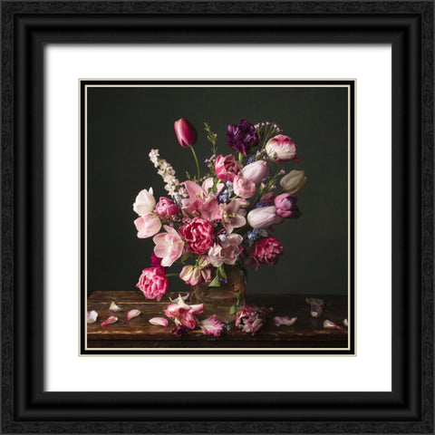 Spring Has Come  II Black Ornate Wood Framed Art Print with Double Matting by McLean, Leah