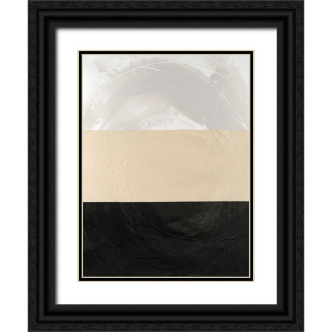 Triennial I Black Ornate Wood Framed Art Print with Double Matting by Lam, Vanna