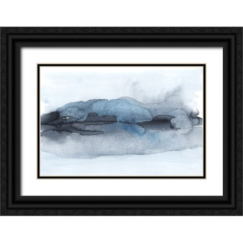 The Calm Before a Storm Black Ornate Wood Framed Art Print with Double Matting by Haase, Andrea