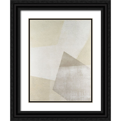Textured Chiffon I Black Ornate Wood Framed Art Print with Double Matting by Lam, Vanna