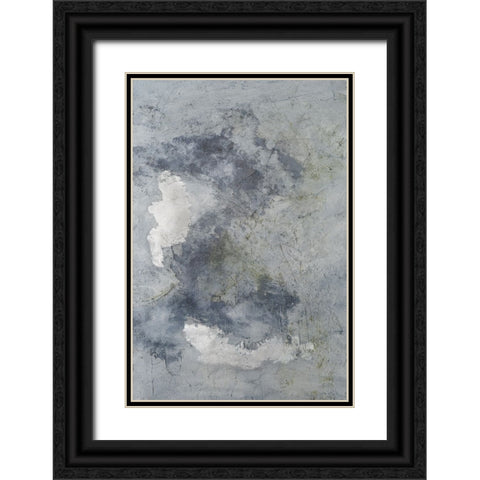 Indigo Dreamscape II Black Ornate Wood Framed Art Print with Double Matting by Willett, Michael