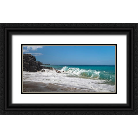 Break Over II Black Ornate Wood Framed Art Print with Double Matting by Head, Danny