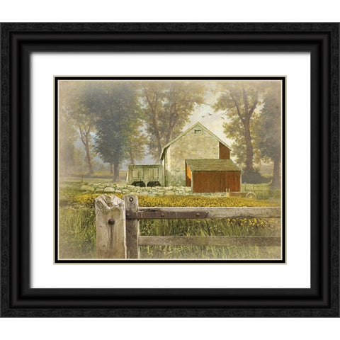 Time Honored II Black Ornate Wood Framed Art Print with Double Matting by Hunziker, Steve