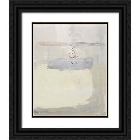 Tip Tone III Black Ornate Wood Framed Art Print with Double Matting by Smith, Karen