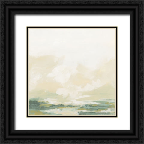 Mellow Horizon I Black Ornate Wood Framed Art Print with Double Matting by Vess, June Erica
