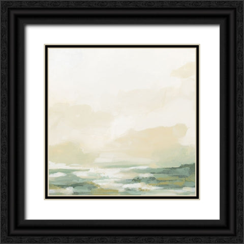 Mellow Horizon II Black Ornate Wood Framed Art Print with Double Matting by Vess, June Erica