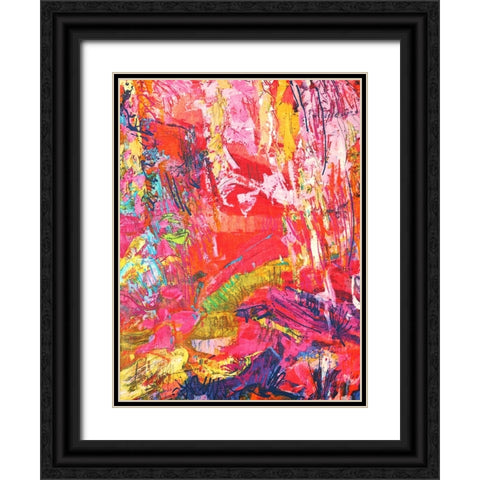Blessed Be  III Black Ornate Wood Framed Art Print with Double Matting by Fagan, Dorothy