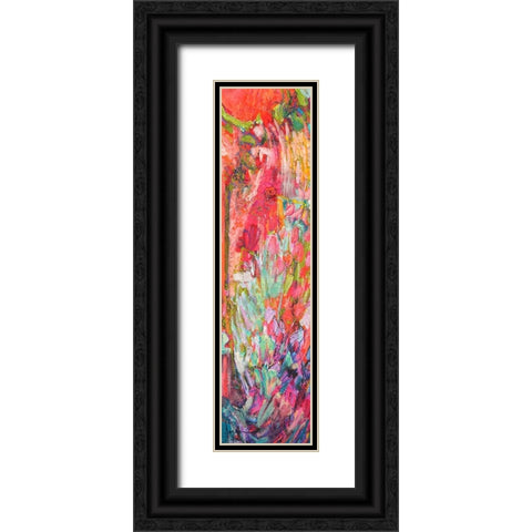 Goddess in Her Garden  I Black Ornate Wood Framed Art Print with Double Matting by Fagan, Dorothy