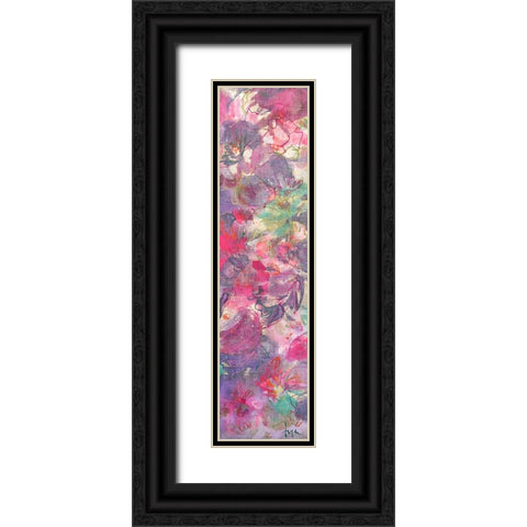 Promise Me a Rose Garden  II Black Ornate Wood Framed Art Print with Double Matting by Fagan, Dorothy