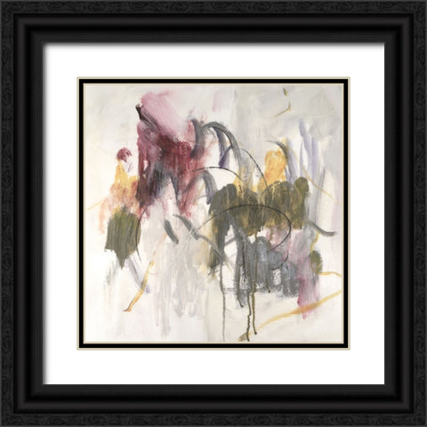 Embellished Moving On I Black Ornate Wood Framed Art Print with Double Matting by Combs, Joyce