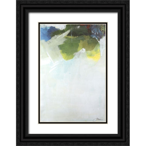 Reaching Higher I Black Ornate Wood Framed Art Print with Double Matting by Combs, Joyce