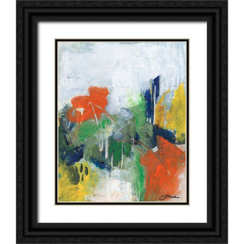 Delightful Dreams  I Black Ornate Wood Framed Art Print with Double Matting by Combs, Joyce