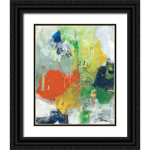 Delightful Dreams  II Black Ornate Wood Framed Art Print with Double Matting by Combs, Joyce