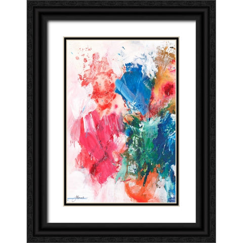 An Early Spring II Black Ornate Wood Framed Art Print with Double Matting by Combs, Joyce