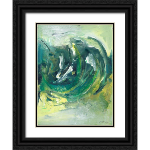 My Imagination II Black Ornate Wood Framed Art Print with Double Matting by Combs, Joyce