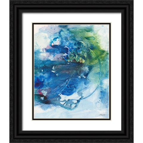 Solitary II Black Ornate Wood Framed Art Print with Double Matting by Combs, Joyce