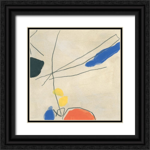 Dreaming Miro VIII Black Ornate Wood Framed Art Print with Double Matting by Vess, June Erica