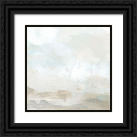 Mesa Whiteout II Black Ornate Wood Framed Art Print with Double Matting by Vess, June Erica