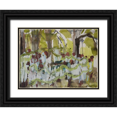 The Graduation I Black Ornate Wood Framed Art Print with Double Matting by Ferrell, Erin McGee