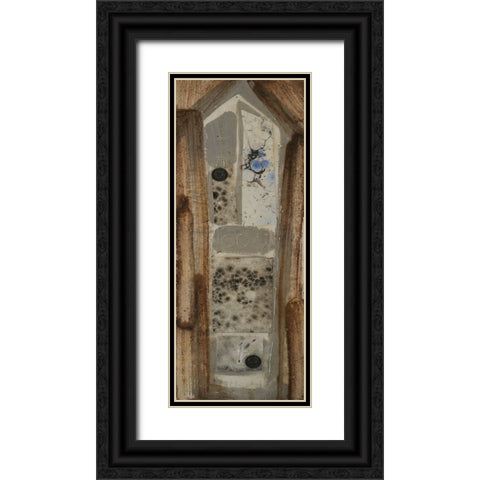 Honey Bee House IX Black Ornate Wood Framed Art Print with Double Matting by Ferrell, Erin McGee