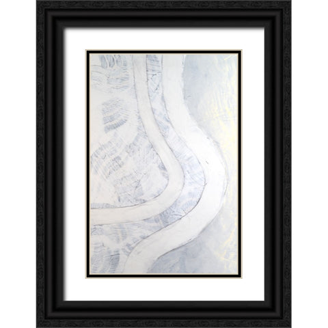 Northerly Wind II Black Ornate Wood Framed Art Print with Double Matting by Lam, Vanna