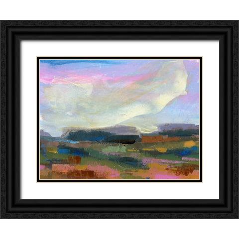 Gods Country  I Black Ornate Wood Framed Art Print with Double Matting by Quin, Marabeth