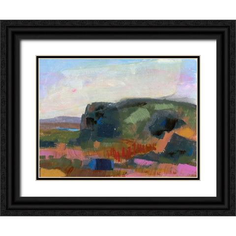 Gods Country  III Black Ornate Wood Framed Art Print with Double Matting by Quin, Marabeth