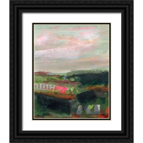 Open Roads II Black Ornate Wood Framed Art Print with Double Matting by Quin, Marabeth