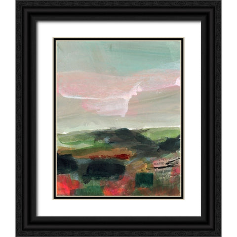 Open Roads III Black Ornate Wood Framed Art Print with Double Matting by Quin, Marabeth