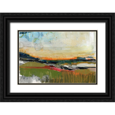 The Long Way Home I Black Ornate Wood Framed Art Print with Double Matting by Quin, Marabeth