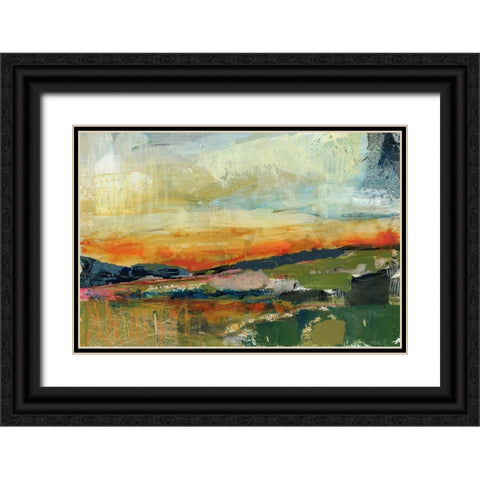 The Long Way Home II Black Ornate Wood Framed Art Print with Double Matting by Quin, Marabeth