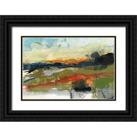 The Long Way Home IV Black Ornate Wood Framed Art Print with Double Matting by Quin, Marabeth