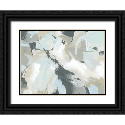 Shadow Cycle V Black Ornate Wood Framed Art Print with Double Matting by Vess, June Erica