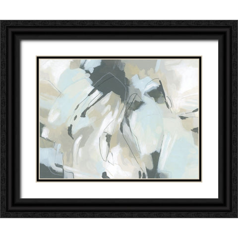 Shadow Cycle VI Black Ornate Wood Framed Art Print with Double Matting by Vess, June Erica