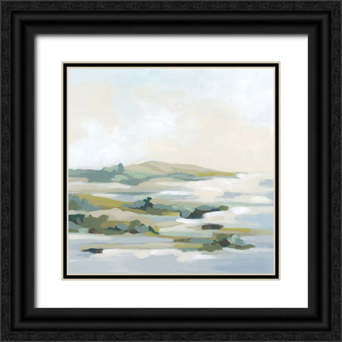 Deciduous Coast I Black Ornate Wood Framed Art Print with Double Matting by Vess, June Erica