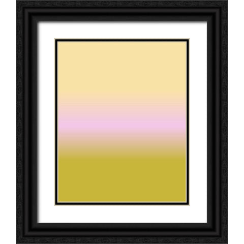 Longing Ombre I Black Ornate Wood Framed Art Print with Double Matting by Longley, Alicia