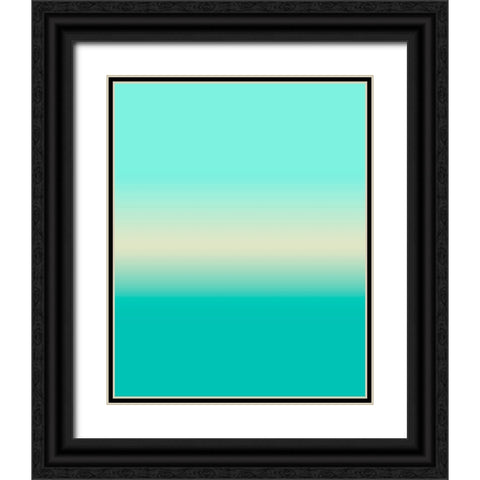 Longing Ombre II Black Ornate Wood Framed Art Print with Double Matting by Longley, Alicia