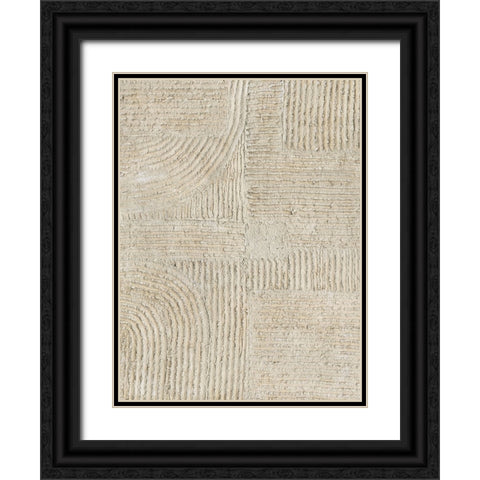 Sandstone Pastures I Black Ornate Wood Framed Art Print with Double Matting by Willett, Michael