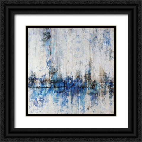 Open Port Black Ornate Wood Framed Art Print with Double Matting by Schicker, Joshua