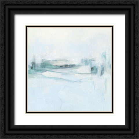 Winter Mirage II Black Ornate Wood Framed Art Print with Double Matting by Vess, June Erica